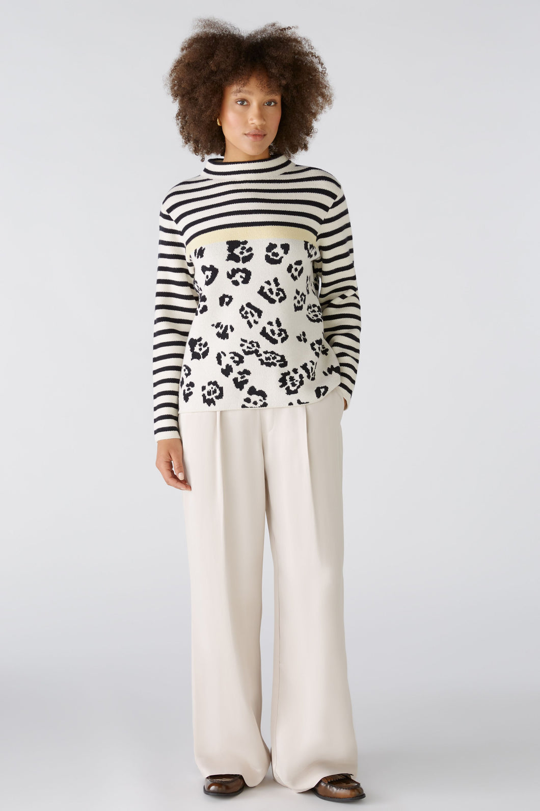 Jacquard Knit Jumper