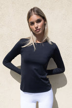 Load image into Gallery viewer, Tara Long Sleeve in Black