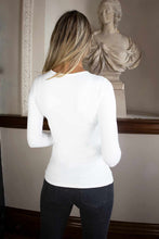 Load image into Gallery viewer, Tara Long Sleeve in White